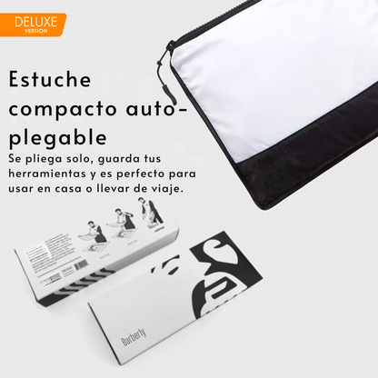 Delantal para afeitar sin ensuciar